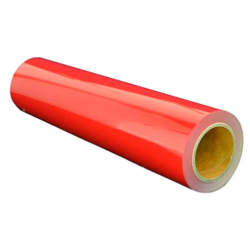 Vinilo de corte adhesivo de colores para rotulación, color rojo 