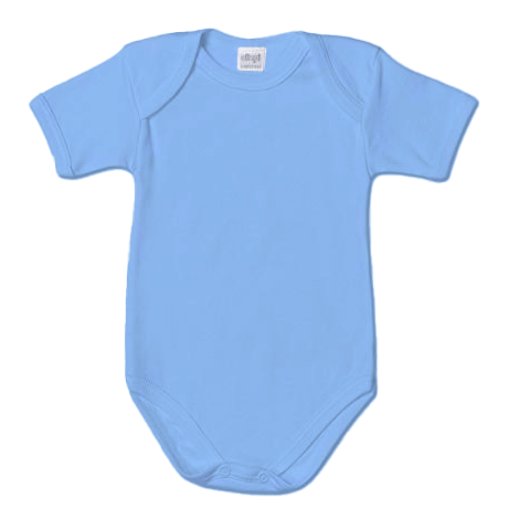 Ropa sublimable para bebé, 9 meses, color azul 