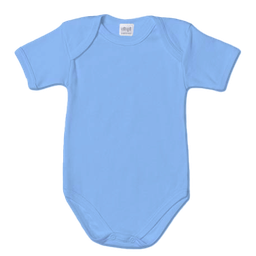 [NH13RSB6AZ] Ropa sublimable para bebé, 6 meses, color azul