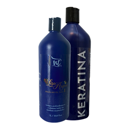Shampoo Antiresiduos de Aceite de Argán 1L + Keratinas 1 L Argán